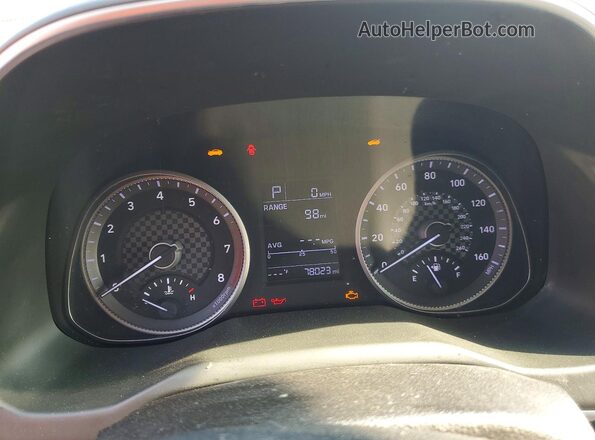 5NPD74LF5KH461365 2019 HYUNDAI ELANTRA Серый Вид щитка приборов
