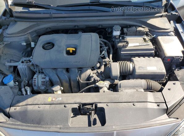 5NPD74LF5KH461365 2019 HYUNDAI ELANTRA Серый Вид задней части салона