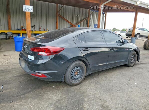 5NPD74LF5KH470874 2019 HYUNDAI ELANTRA Black Rear right