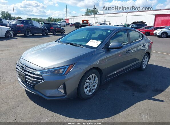 5NPD74LF5KH476576 2019 HYUNDAI ELANTRA Black წინა მარცხენა ხედი სამი მეოთხედიდან
