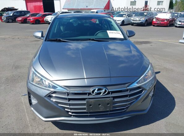 5NPD74LF5KH476576 2019 HYUNDAI ELANTRA Black ხელსაწყოთა პანელის ხედი