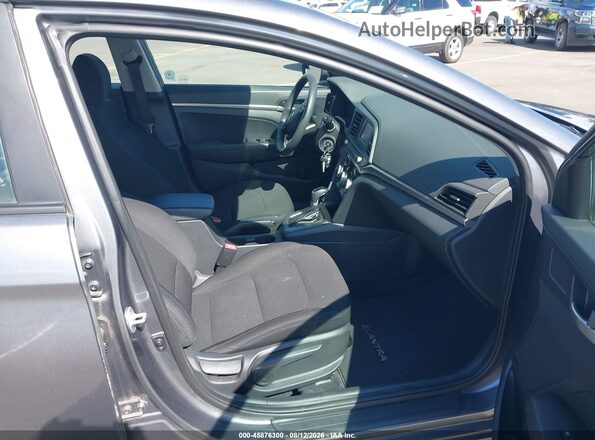 5NPD74LF5KH476576 2019 HYUNDAI ELANTRA Black წინა სალონის ხედი