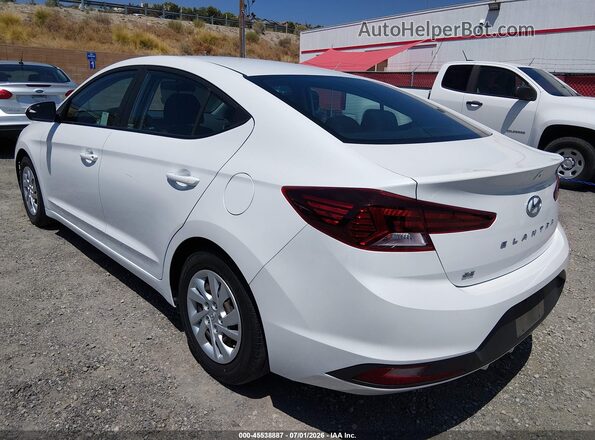5NPD74LF5KH479946 2019 HYUNDAI ELANTRA White Tył lewy