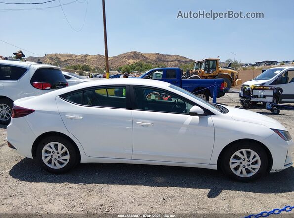 5NPD74LF5KH479946 2019 HYUNDAI ELANTRA White 