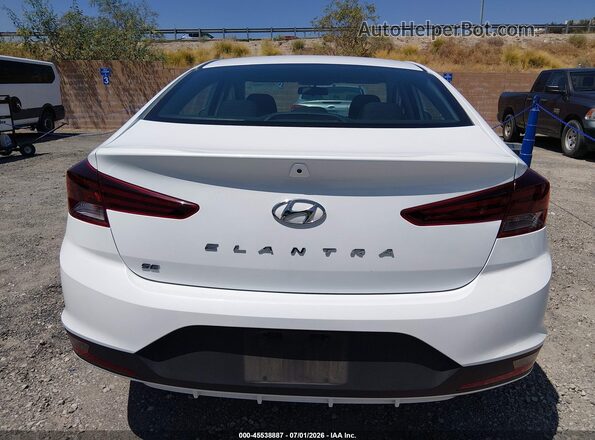 5NPD74LF5KH479946 2019 HYUNDAI ELANTRA White 