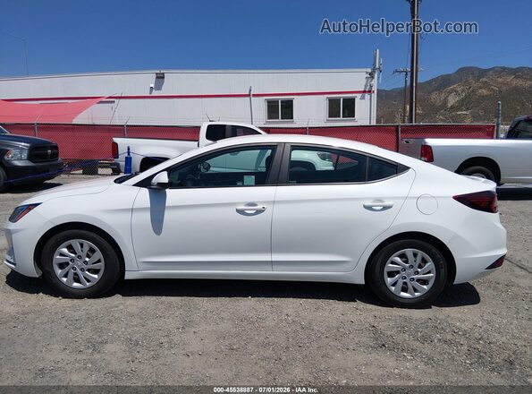 5NPD74LF5KH479946 2019 HYUNDAI ELANTRA White 