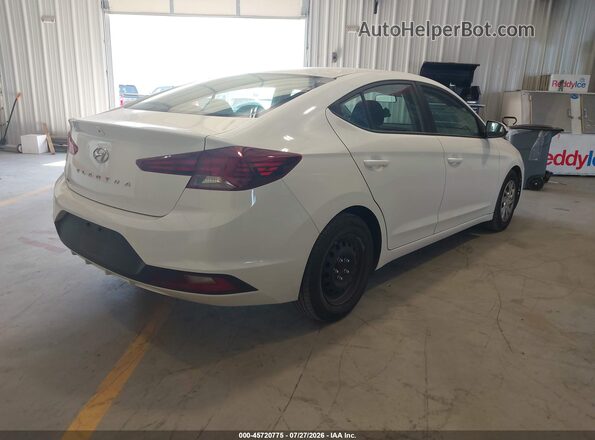 5NPD74LF5KH480420 2019 HYUNDAI ELANTRA White Rear right