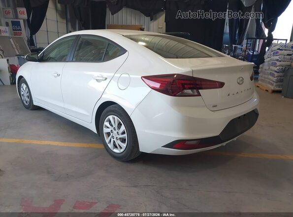5NPD74LF5KH480420 2019 HYUNDAI ELANTRA White Rear left