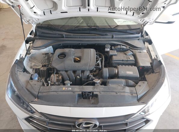 5NPD74LF5KH480420 2019 HYUNDAI ELANTRA White Rear view