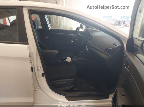 5NPD74LF5KH480420 2019 HYUNDAI ELANTRA White Front interior view