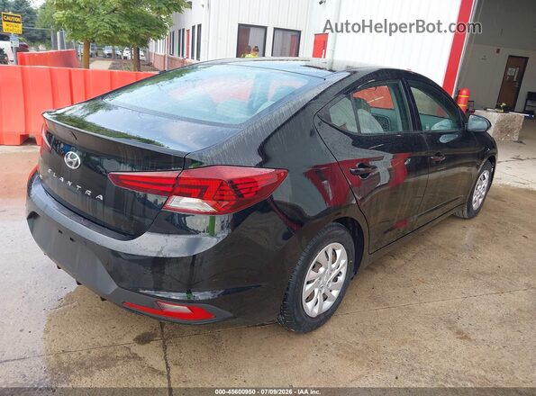 5NPD74LF5KH485861 2019 HYUNDAI ELANTRA Black Задня права чверть