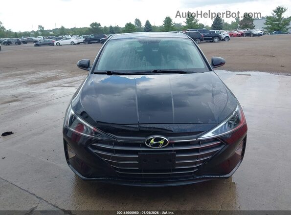 5NPD74LF5KH485861 2019 HYUNDAI ELANTRA Black Вид задньої частини салону