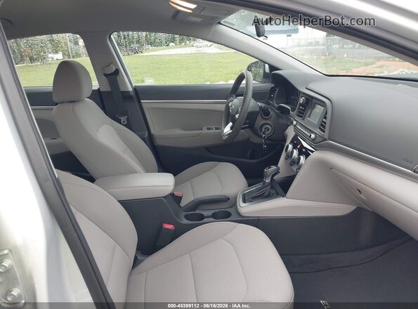 5NPD74LF5KH486640 2019 HYUNDAI ELANTRA Silver Սալոնի դիմացի տեսք