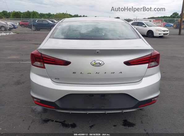 5NPD74LF5KH486640 2019 HYUNDAI ELANTRA Silver 