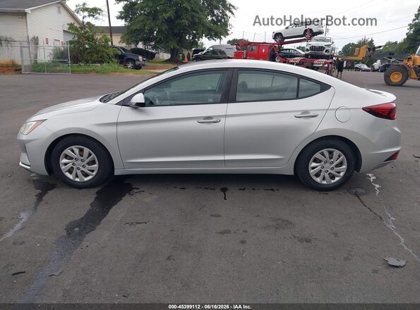 5NPD74LF5KH486640 2019 HYUNDAI ELANTRA Silver 