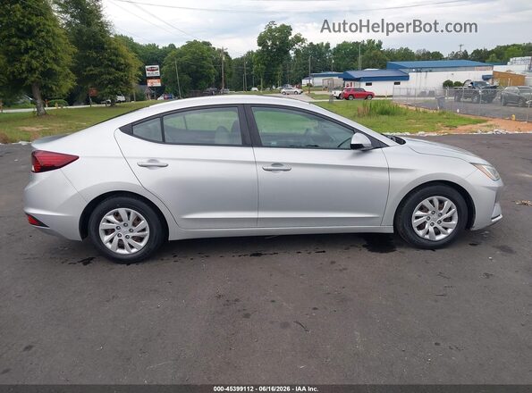 5NPD74LF5KH486640 2019 HYUNDAI ELANTRA Silver 