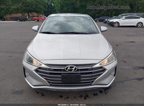 5NPD74LF5KH486640 2019 HYUNDAI ELANTRA Silver 