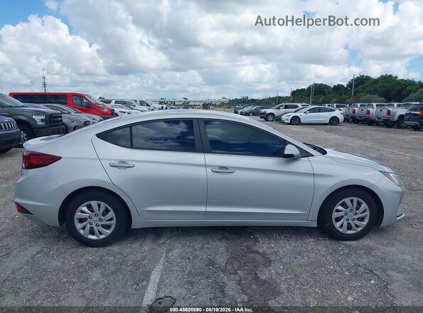 5NPD74LF5KH487156 2019 HYUNDAI ELANTRA Silver Вид задньої частини салону