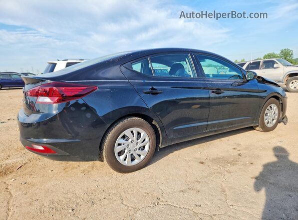 5NPD74LF5KH488520 2019 HYUNDAI ELANTRA Black Հետևի աջ