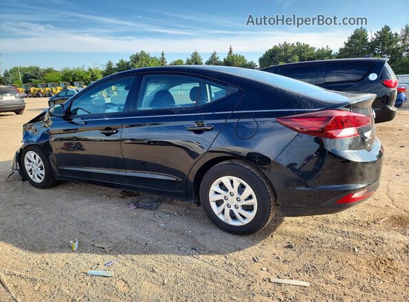 5NPD74LF5KH488520 2019 HYUNDAI ELANTRA Black Հետևի ձախ
