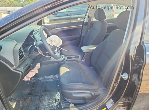 5NPD74LF5KH488520 2019 HYUNDAI ELANTRA Black Սալոնի դիմացի տեսք