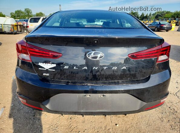 5NPD74LF5KH488520 2019 HYUNDAI ELANTRA Black Հետևի տեսք