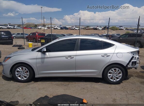 5NPD74LF5KH488856 2019 HYUNDAI ELANTRA Silver 