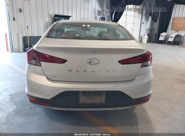 5NPD74LF5KH491238 2019 HYUNDAI ELANTRA Silver 