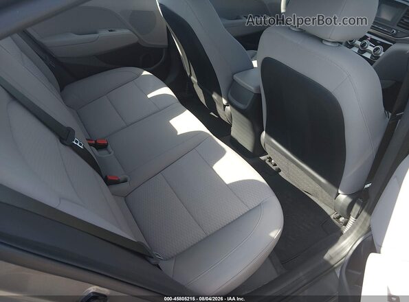 5NPD74LF5KH492938 2019 HYUNDAI ELANTRA Gray VIN კოდის სტიკერის ხედი