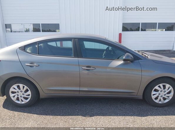 5NPD74LF5KH492938 2019 HYUNDAI ELANTRA Gray უკანა სალონის ხედი
