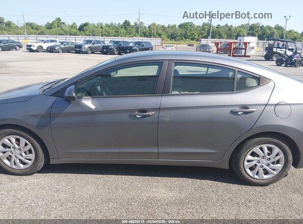 5NPD74LF5KH492938 2019 HYUNDAI ELANTRA Gray სალონის 360-გრადუსიანი ხედი