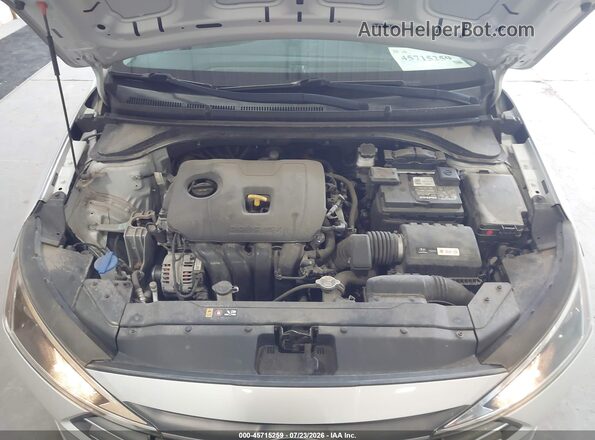 5NPD74LF5KH496634 2019 HYUNDAI ELANTRA Silver Հետևի տեսք