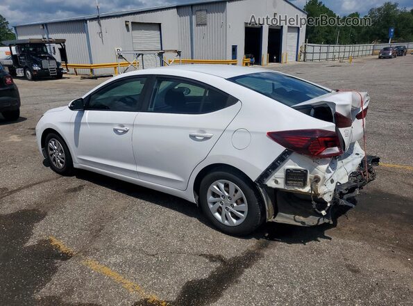 5NPD74LF5LH499664 2020 HYUNDAI ELANTRA Белый Задняя левая четверть