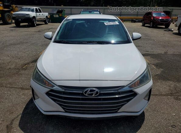 5NPD74LF5LH499664 2020 HYUNDAI ELANTRA Белый Вид спереди