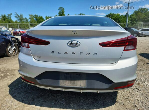 5NPD74LF5LH511375 2020 HYUNDAI ELANTRA Silver უკანა ხედი