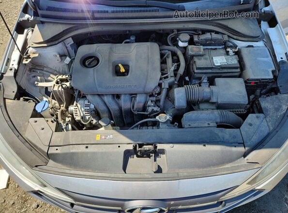 5NPD74LF5LH511375 2020 HYUNDAI ELANTRA Silver უკანა სალონის ხედი