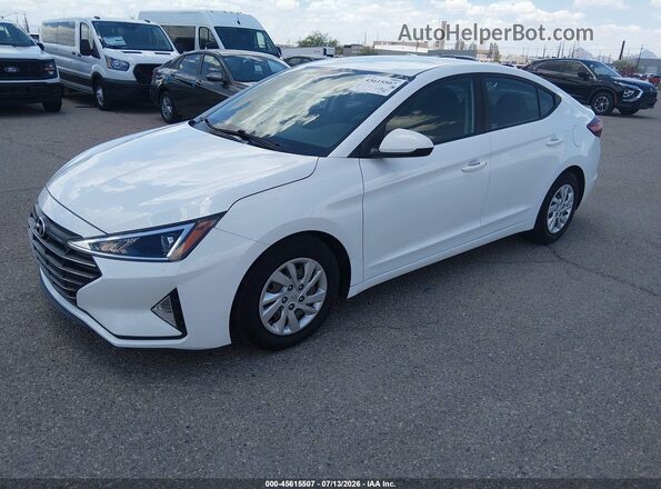 5NPD74LF5LH600119 2020 HYUNDAI ELANTRA White Przód lewy