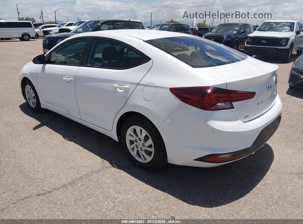 5NPD74LF5LH600119 2020 HYUNDAI ELANTRA White Tył lewy