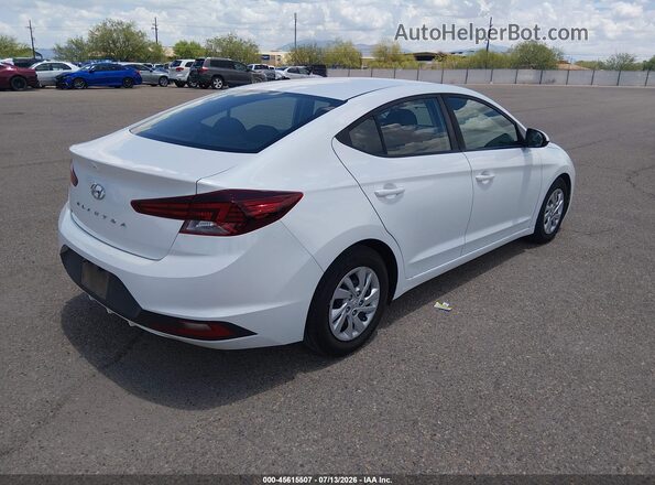 5NPD74LF5LH600119 2020 HYUNDAI ELANTRA White Tył prawy
