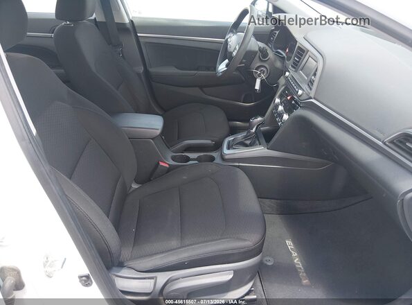 5NPD74LF5LH600119 2020 HYUNDAI ELANTRA White Widok wnętrza z przodu