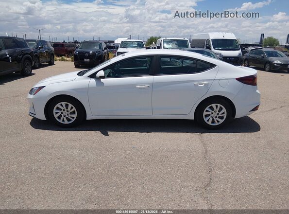 5NPD74LF5LH600119 2020 HYUNDAI ELANTRA White Widok wnętrza 360 stopni