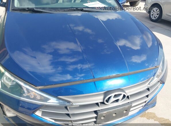 5NPD74LF5LH600525 2020 HYUNDAI ELANTRA Blue Դիմացի տեսք