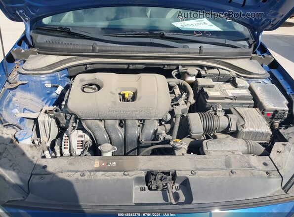 5NPD74LF5LH600525 2020 HYUNDAI ELANTRA Blue Հետևի տեսք