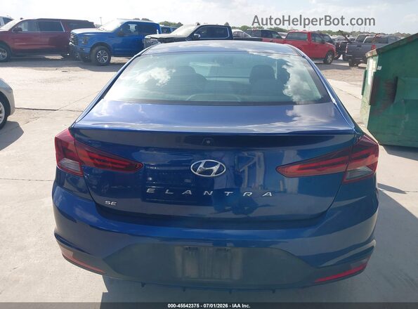 5NPD74LF5LH600525 2020 HYUNDAI ELANTRA Blue 