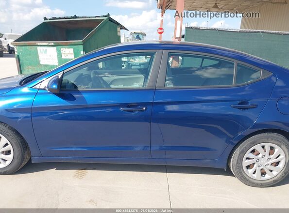 5NPD74LF5LH600525 2020 HYUNDAI ELANTRA Blue Սալոնի 360 աստիճան տեսք