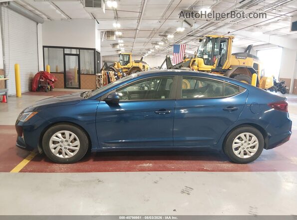 5NPD74LF5LH601318 2020 HYUNDAI ELANTRA Blue Սալոնի 360 աստիճան տեսք