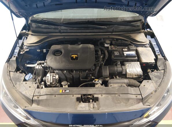 5NPD74LF5LH601318 2020 HYUNDAI ELANTRA Blue Հետևի տեսք