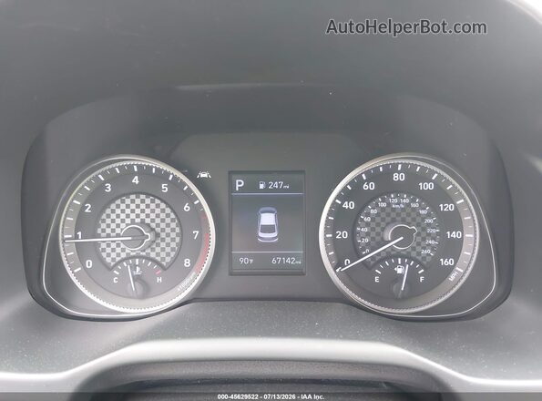 5NPD74LF5LH601691 2020 HYUNDAI ELANTRA Синий Вид задних сидений