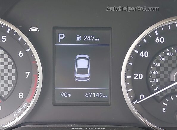 5NPD74LF5LH601691 2020 HYUNDAI ELANTRA Синий 