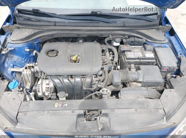 5NPD74LF5LH601691 2020 HYUNDAI ELANTRA Синий Вид сзади